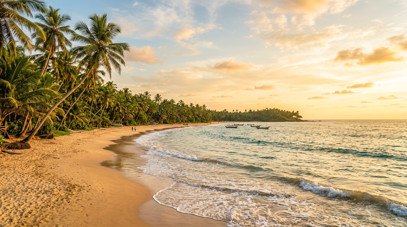 Bentota Beach in Sri Lanka