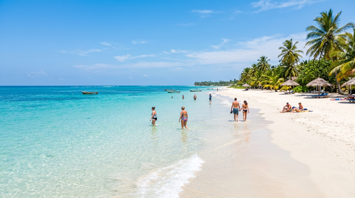 Pasikuda Beach in Sri Lanka